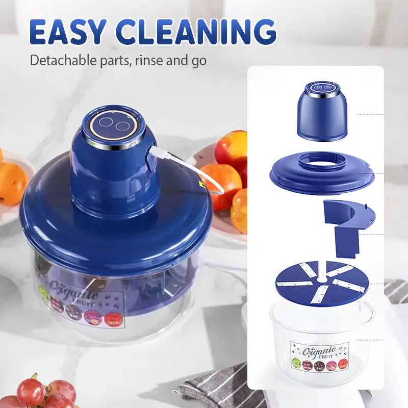 New Automatic Fruit Peeler Machine Wireless Portable Grape/Apple/ Garlic/plum/Peach Peeler for Home, Fast & Easy Kitchen Gadget