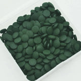 100/1500pc High Purity Spirulina Tablets Spiral Seaweed Enrichment Favorite Pets Food Fish Crystal Red Shrimp Fish Food Aquarium