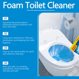 Toilet Bowl Foam Cleaning Powder Bathroom Toilet Cleaning Decontamination Keep Fresh Air For Household Multi-Purpose Cleaner