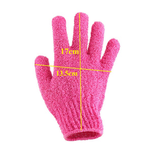 1-4pcs Body Cleaning Washcloth Soft Brush Home Hotel Bathroom Shower Ball Back Scrubber Set Exfoliating Skin Towel Bath Gloves