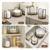 BAKALA Walnut kitchen bowl rack, countertop, multifunctional bowl and dish storage rack, draining utensil and bowl storage rack