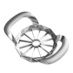 Fruit Cutter, 12-Blade Extra Large Apple Corer,Easy to Use, Time-Saving, Heavy Duty Stainless Steel Apple Slicer And Divider