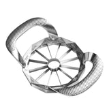 Fruit Cutter, 12-Blade Extra Large Apple Corer,Easy to Use, Time-Saving, Heavy Duty Stainless Steel Apple Slicer And Divider