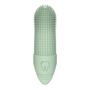 Dog Toothbrush, 360° Cleaning Finger Toothbrush for Dogs, Food Grade Silicone Dog Finger Toothbrush for Dogs & Cats Dental Care