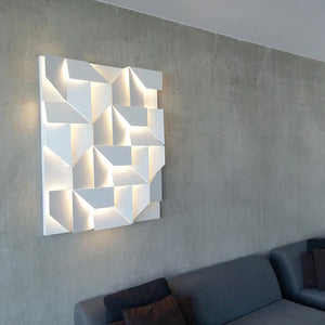 Italian Design Wall Lamp LED Background Sconce Creativity Art Model Indoor Living Dining Room Bedroom Hallway Home Decor Lamp