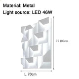 Italian Design Wall Lamp LED Background Sconce Creativity Art Model Indoor Living Dining Room Bedroom Hallway Home Decor Lamp