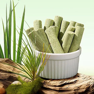 Cat Grass Snacks 8 Sticks Cat Teething Sticks Freeze-Dried Cat Snack Time Treats Flavored Teeth Cleaning Treats For Keeping Cat