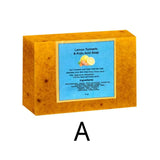 Turmeric Soap & Kojic Acid Soap Body And Facial Cleaning Handmade Soap For Dark Skin Glowing Even Skin Tone Tender Skin Care