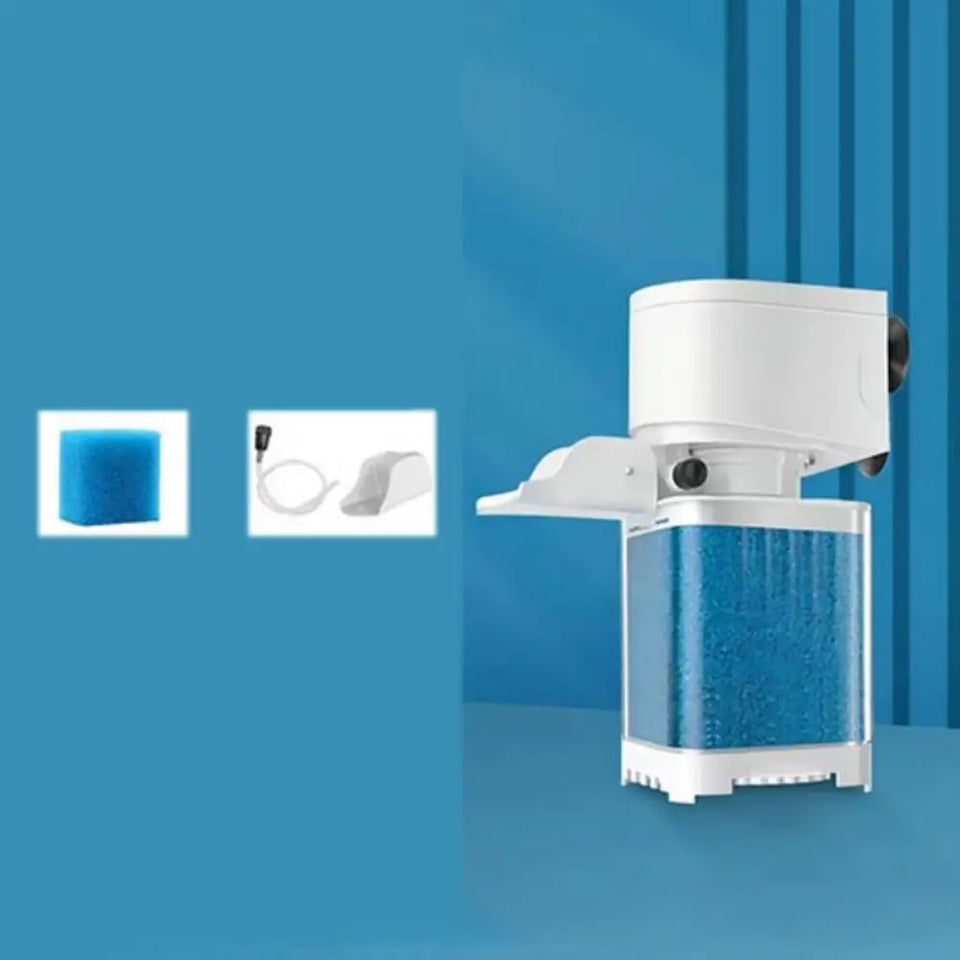 Mute Fish Tank Submersible Filter Plastic Built-in Filter Water Purification Water Circulation Pump Removable Suction Toilet