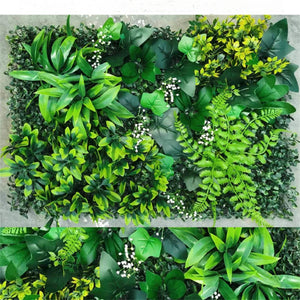 Green Artificial Plants Wall Panel Plastic Outdoor Lawns Fake Flowers Decor  Wedding Backdrop Party Garden Grass Flower Wall