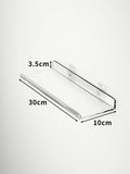 Acrylic Storage Rack Wall Panel No Need To Drill Holes, Bathroom, Bathroom, Kitchen Storage Rack, Organic Glass Strong Sticker
