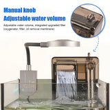 Fish Tank Filter Water Pumps External Hang Up Filter For Aquarium Filter Oxygen Submersible Water Purifier Suspended Filter