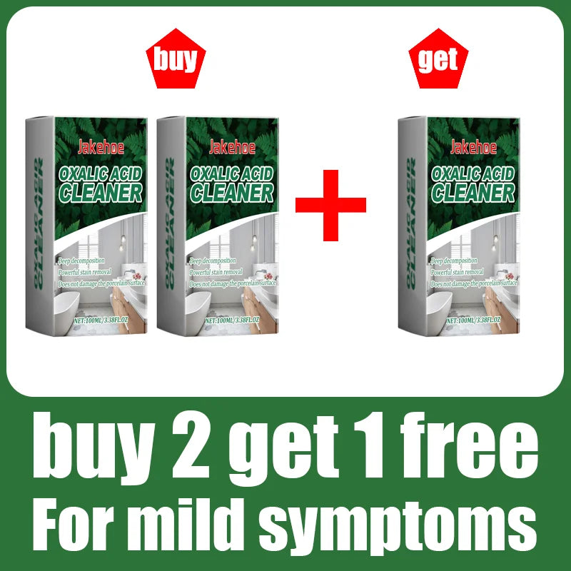 Oxalic Acid Cleaner Toilet Bowl Cleaning Stains Urine Stain Removal Cleaner