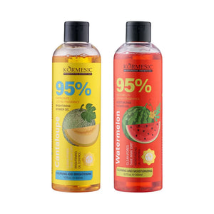 300ml Organic Fruit Infusion Shower Gel Body Lotion Skin Beautifying Wash Bath Brightening Delicate Smooth Care Cream