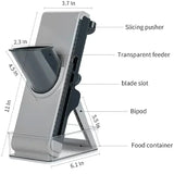 Multifunctional Vegetable Chopper Potato Scrubber Slicer Kitchen Household Lemon Adjustable Hand Tools Food Carrot Fries Peeler