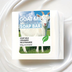 2pcs/goat milk ceramide bath cleaning soap nicotinamide essence hand soap facial cleaning soap