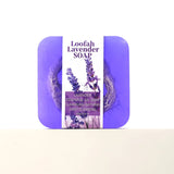 S+100g  Lavender Loofah Essential Oil Soap Handmade Facial Cleanser with Kojic Acid Body Shower Mud Whitening Lemon Fragran