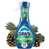 Powerwash Dish Spray Pine Scent Holiday Cleaner 99% Grease Removal Festive Kitchen Essential Fast Cleaning Solution