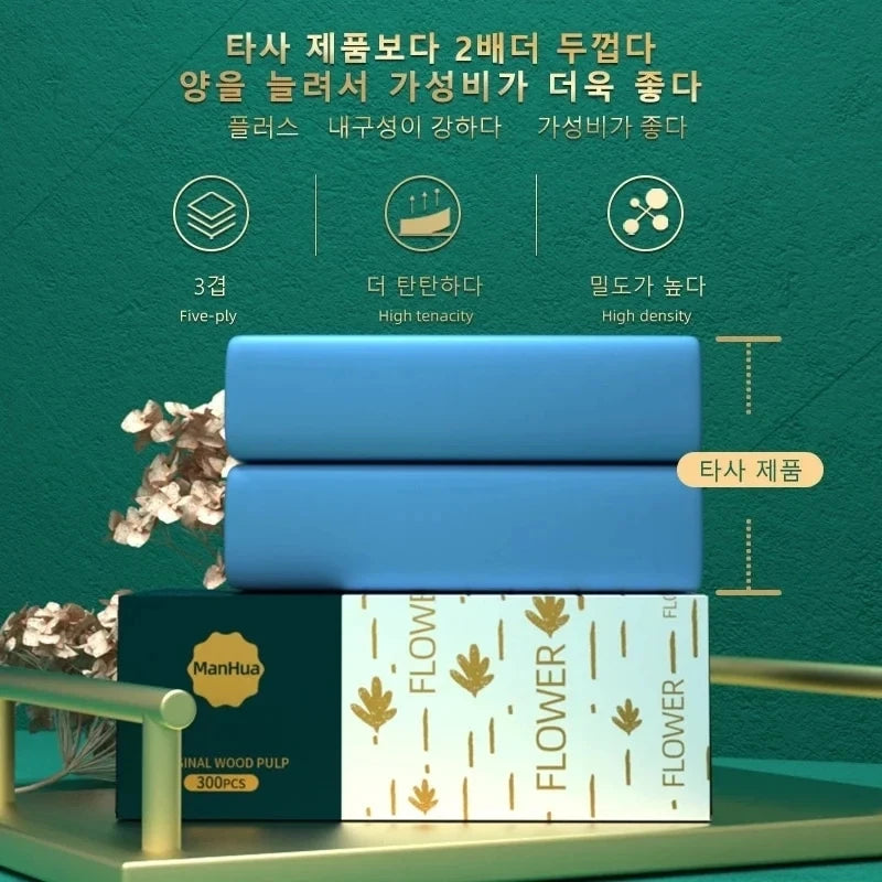 Manhua toilet paper is an affordable large bag of household toilet paper, household napkins, toilet paper, and hand wipes