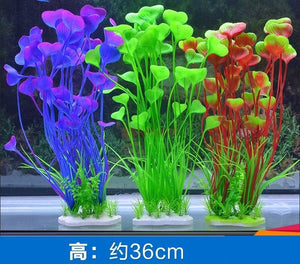 Simulated water grass, water orchid, seaweed, fish tank decoration, landscaping package, fake water grass, aquarium decoration,