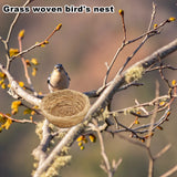 Birds Nest Straw Breathable Manual Bird Cage Bedding For Parakeets Interests Natural Fiber Simulation Birdhouse Resting Breeding