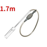 1.5m Aquarium Manual Water Changer  Fish Tank Air Pump Cleaning Tools Handheld Aquarium Cleaner Vacuum Siphon Pump Pet Products