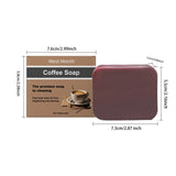 WEST MONTH Coffee Soap Coffee Essence Mild Cleansing Nourishing Skin Moisturizing Brightening Soap 100G/3.53 OZ