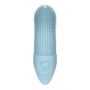 Dog Toothbrush, 360° Cleaning Finger Toothbrush for Dogs, Food Grade Silicone Dog Finger Toothbrush for Dogs & Cats Dental Care