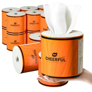 Thiened 5 Layer Toilet Paper Core Wood Pulp Cuioning Toilet Paper Hand Towel Hygienic Paper 27 Rolls 25g Box Baby Mother