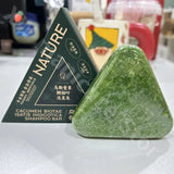 Seven-green Usman Grass Shampoo Soap Cypress Leaf Polygonatum Herbal Plant Extract Refreshing Clean Oil Control and Itching 120g