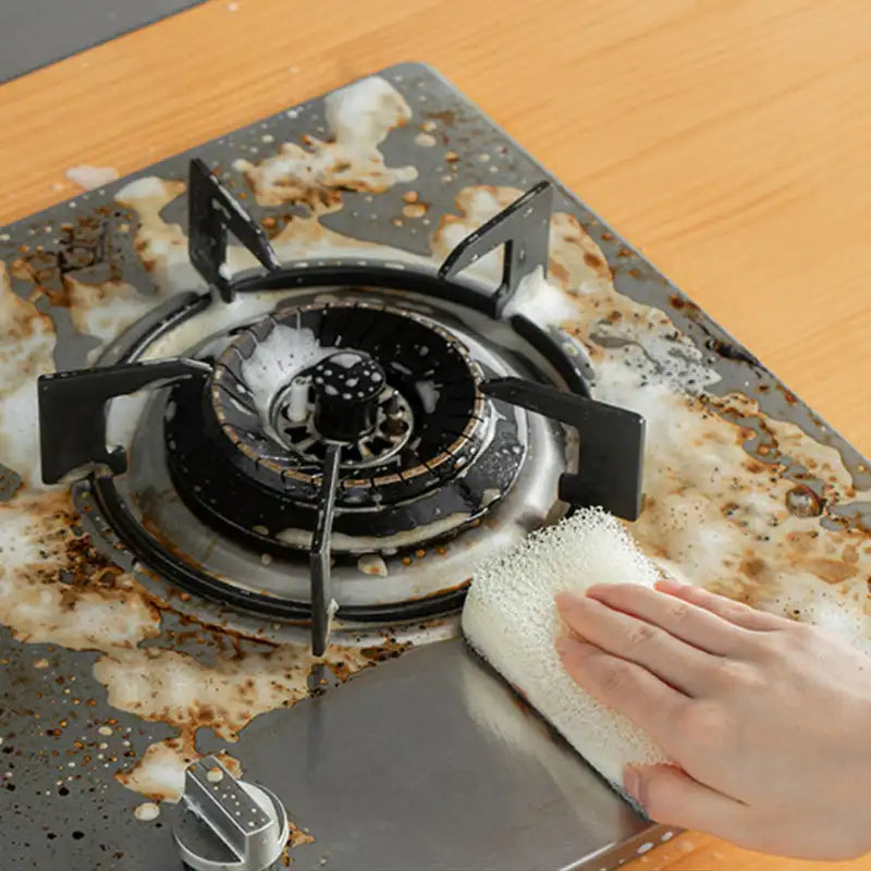 Heavy-duty grease remover with a gentle formula & fast breakdown ：Kitchen Stainless Steel Hoods Cooktop Cleaner Degreaser Spray