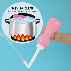 Stretchable Portable Bidet Private Parts Flushing Device Baby Butt Cleaner Confinement Pregnant and Lying-in Women's Perineum Bo
