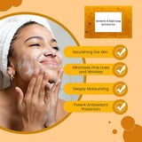 Lemon Turmeric & Kojic Acid Handmade Soap Body And Facial Cleaning Lemon Soap Moisturizing Turmeric Soap Body Cleaning Soap