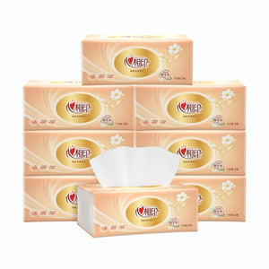 1 piece 6 packs; Heart Printing Paper; Kleenex; Tissue Paper; Household Toilet Paper; Napkin; Wet And Dry Dual-use Toilet Paper