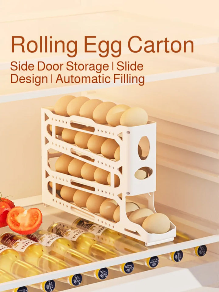 Food Grade Egg Organizer Compartmentalized Refrigerator Fresh Storage Fresh Egg Organizer