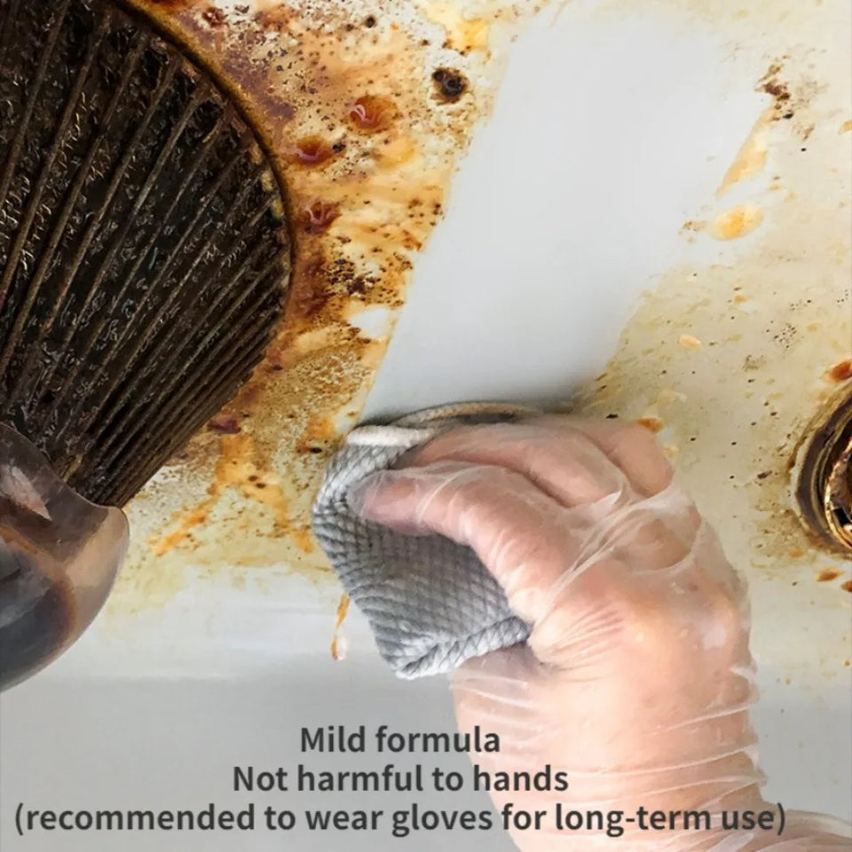 Heavy-Duty Kitchen Grease Oil Remover Spray - Effortless Cleaning of Stovetops, Ovens, and Range Hoods Kitchen Cleaning Tools