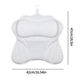 Tub Pillow For Bathtub Relaxing Bath Pillows For Tub Breathable Bathroom Accessories For Bathtub Home Hotel Bathing Shower