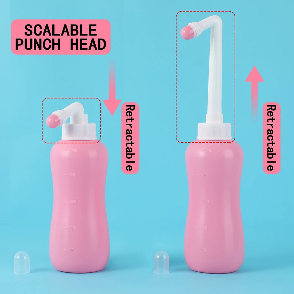 Stretchable Portable Bidet Private Parts Flushing Device Baby Butt Cleaner Confinement Pregnant and Lying-in Women's Perineum Bo