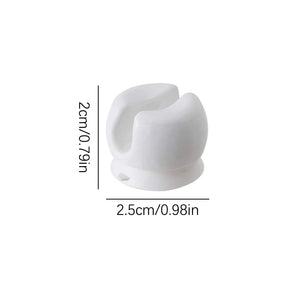 1/4Pcs Simple Toothbrush Holder With Suction Cup Wall Mounted Tooth Brush Storage Organizer Rack Bathroom Accessories