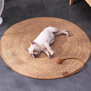 Cat Scratcher Rattan Mat Board Cat Scratch for Sharpen Nails Scraper Cats Tree Cat scratching post Sofa Mats Furniture Protector