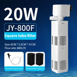 20W Aquarium Filter Pump Fish Tank Submersible Silent Oxygen Aerator Water Change Pump Aquarium Air Pump Wave Maker 880L/H