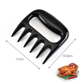 2Pcs Bear Meat Claws Handle Barbecue Forks Kitchen Manual Food Fork Meat Pork Clamp Roasting BBQ Fork Kitchen Knives Tool