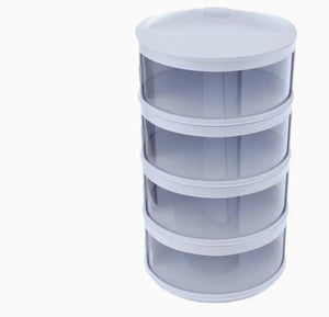 Anti Fly Vegetable Cover Food Insulation Covers 3/4/5 Layer Transparent Stackable Dustproof Leftovers Food Storage Box Container