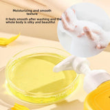 300ml Japanese Sulfur Liquid Soap Removing Mites Bath Gel Deep Cleaning Mites Removal Shower Gel Body Cleaning Health Care