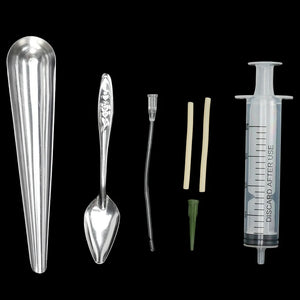 Bird Feeding Dropper Hose Small Pet Feeder Water Needle Tube Liquid Injection Hose Parrot Feeding Syringe Spoon Kits