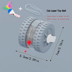 Intelligent Dog Toy Ball Electronic Interactive Cat Toy Usb Automatic Moving Bouncing Ball For Large Medium Dog Holiday Pet Gift