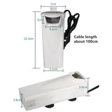 Energy-saving 3W Waterfall Filter Pump for Turtle/Fish Tanks with Low Water Level, Oxygen Supply and 200L/h Flow Rate 220-240v