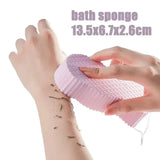 Foot Wash Mat Silicone Sponge Body Brush in The Shower Reusable Wall Mounted Back  Silicone Bath Foot Massage Pad Shower