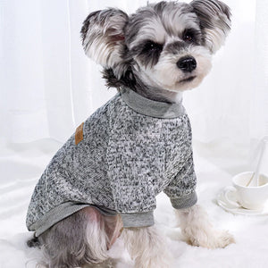 Pet Accessories Winter Dog Clothes for Small Dogs Warm Dogs Coat Schnauzer Pug Clothing Sweatshirts Casual Dog Cat Clothing