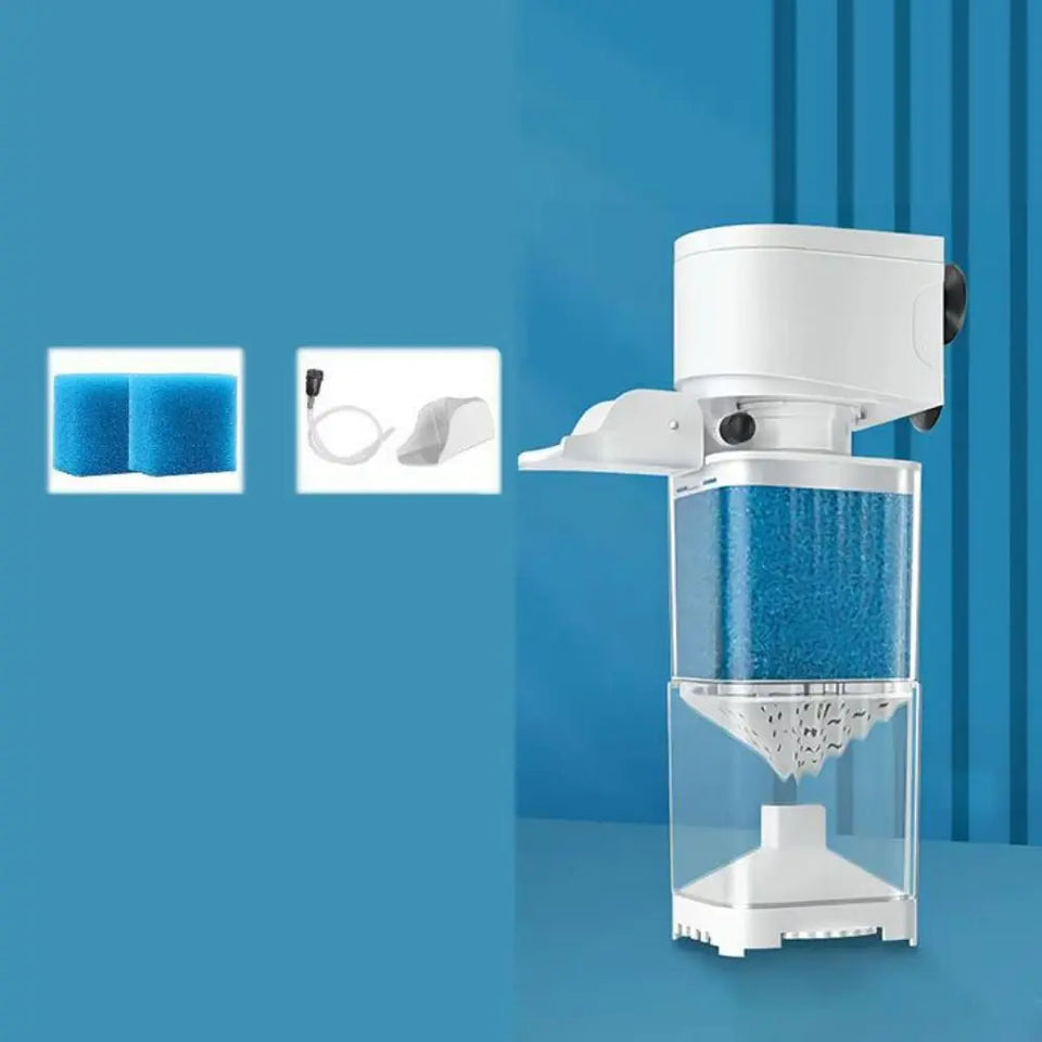 Mute Fish Tank Submersible Filter Plastic Built-in Filter Water Purification Water Circulation Pump Removable Suction Toilet